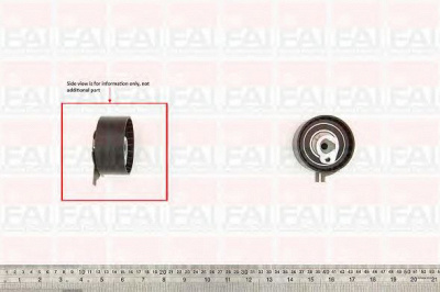 FAI AUTOPARTS t9502 -  Натяжной ролик, ремень ГРМ